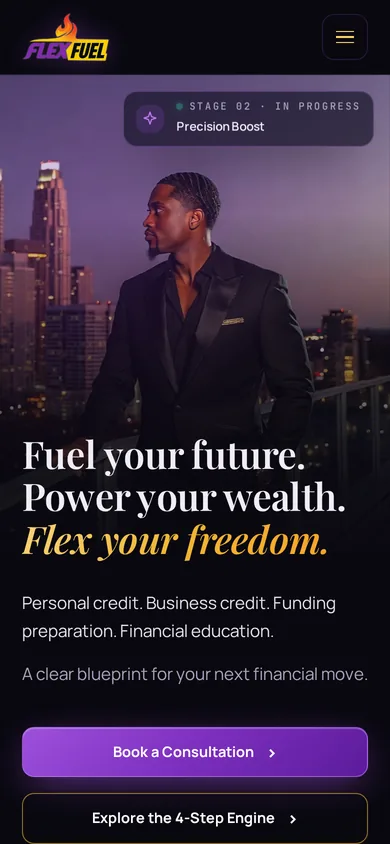 Flex Fuel on mobile, after