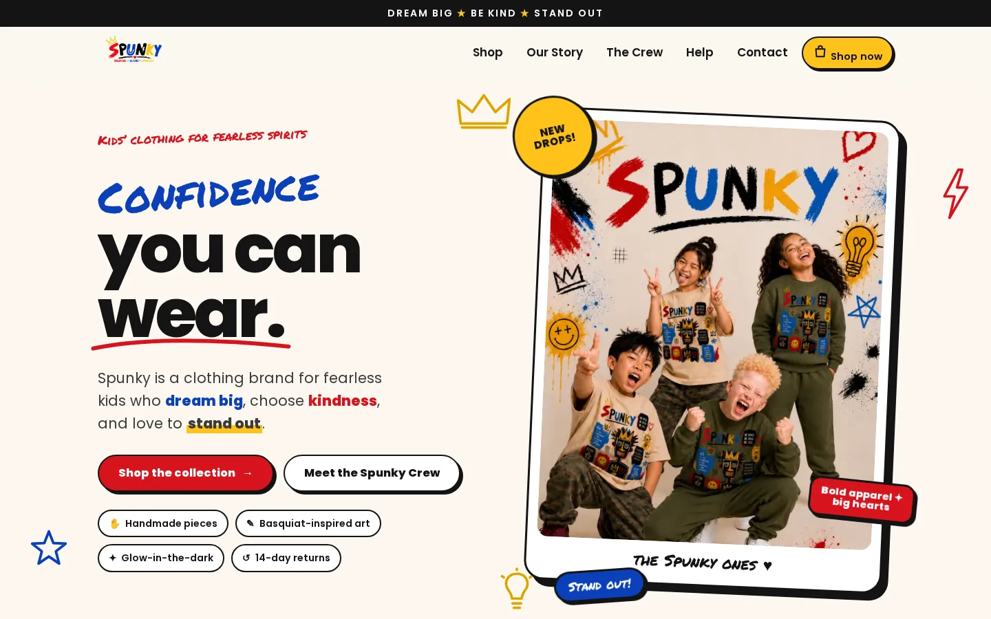 SPUNKY: After - custom-coded, live