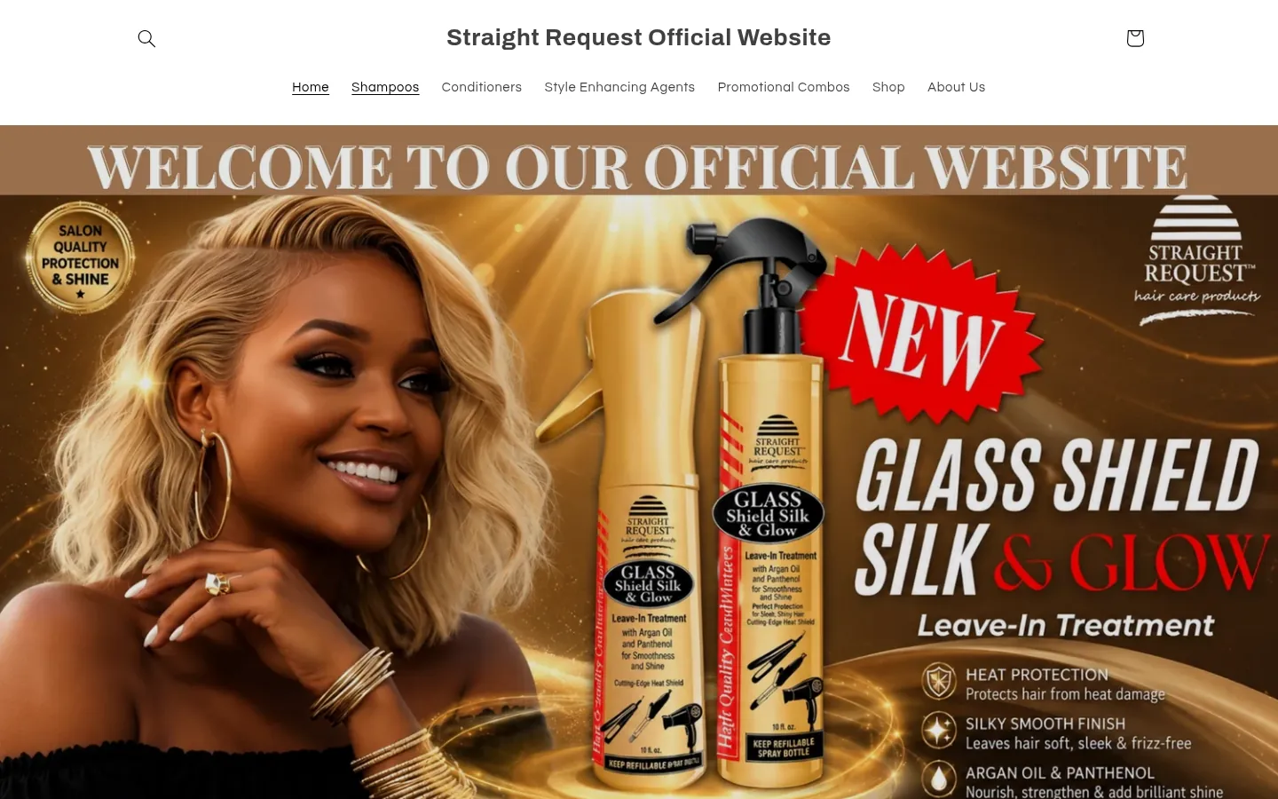 Straight Request: Before - Shopify storefront
