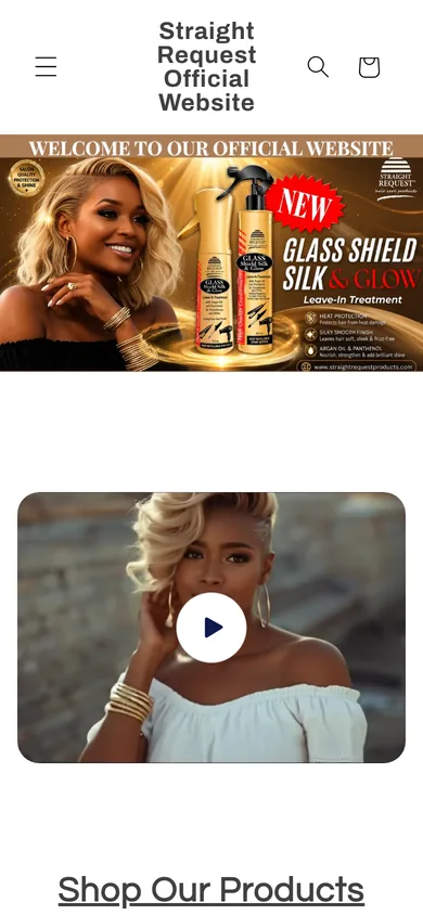 Straight Request on mobile, before